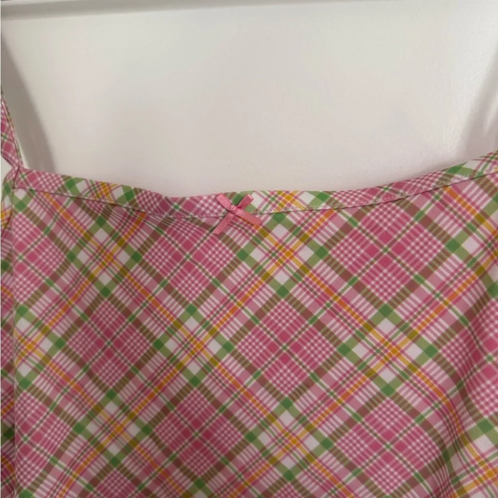 Frankies Bikinis x PINK Victoria's Secret Multicolor Pink Plaid One-piece Swim - Picture 3 of 6